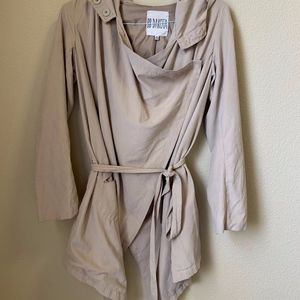 high low trench coat
